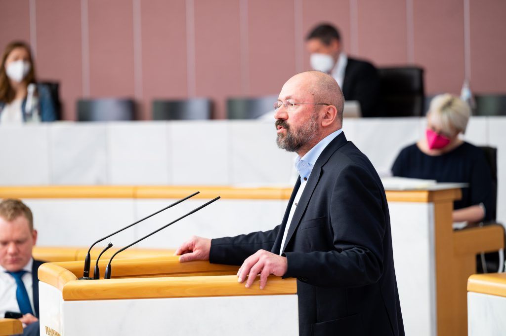 Künstlerprotest im Landtag