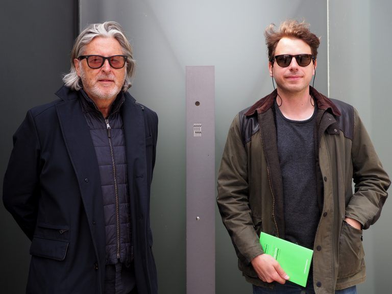 Architekt Ulf Hiessberger und Stefan Thanei.