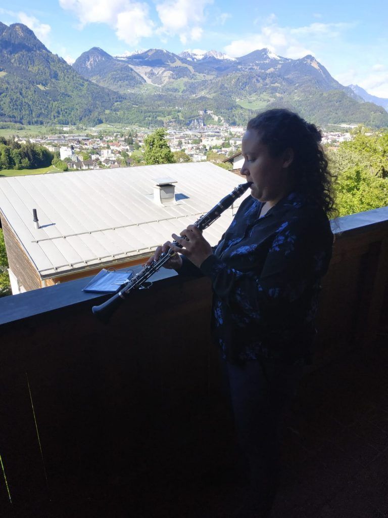 Klangwolke mit musikalischen Ostergrüßen aus Vorarlberg