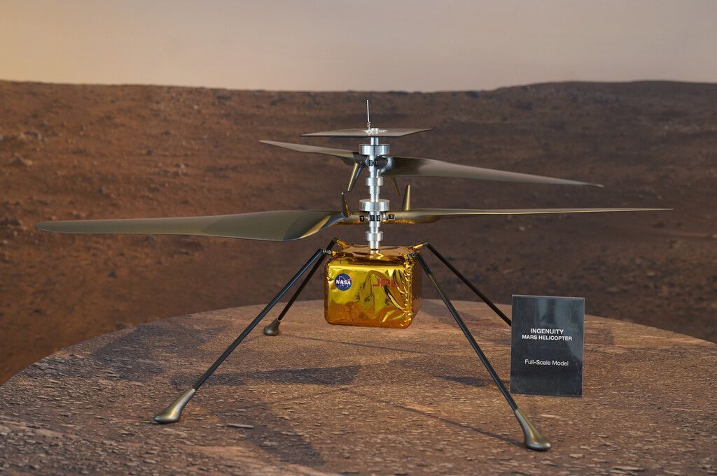 Mars-Hubschrauber soll Mitte April drei Meter in die Höhe steigen