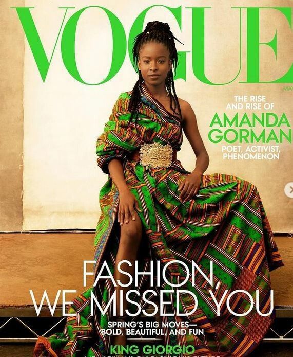 Amanda Gorman auf dem &#8220;Vogue&#8221;-Cover