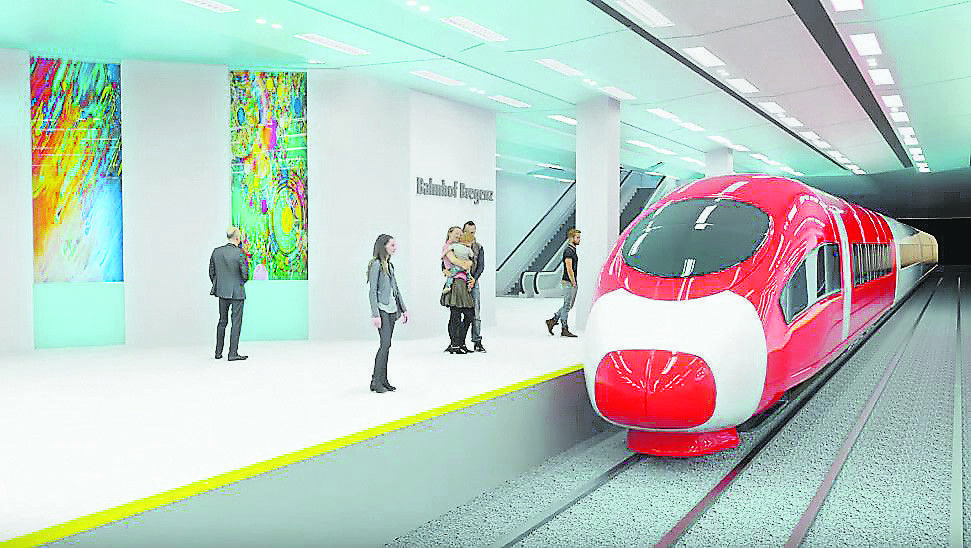 Jahrhundertvision eines Bregenzer Seeufers ohne Bahn wieder am Tisch. »A5