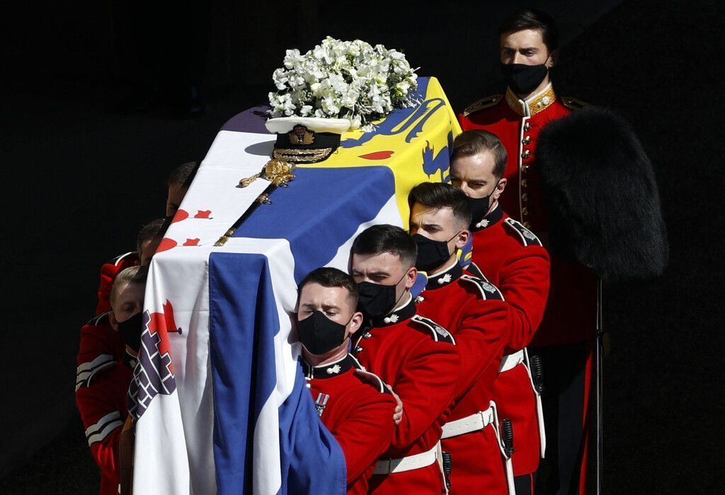 Britische Royals  nahmen Abschied