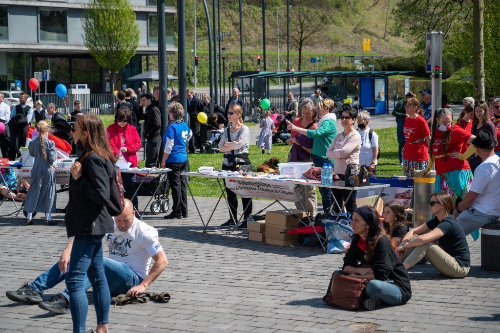 200 demonstrierten in Feldkirch