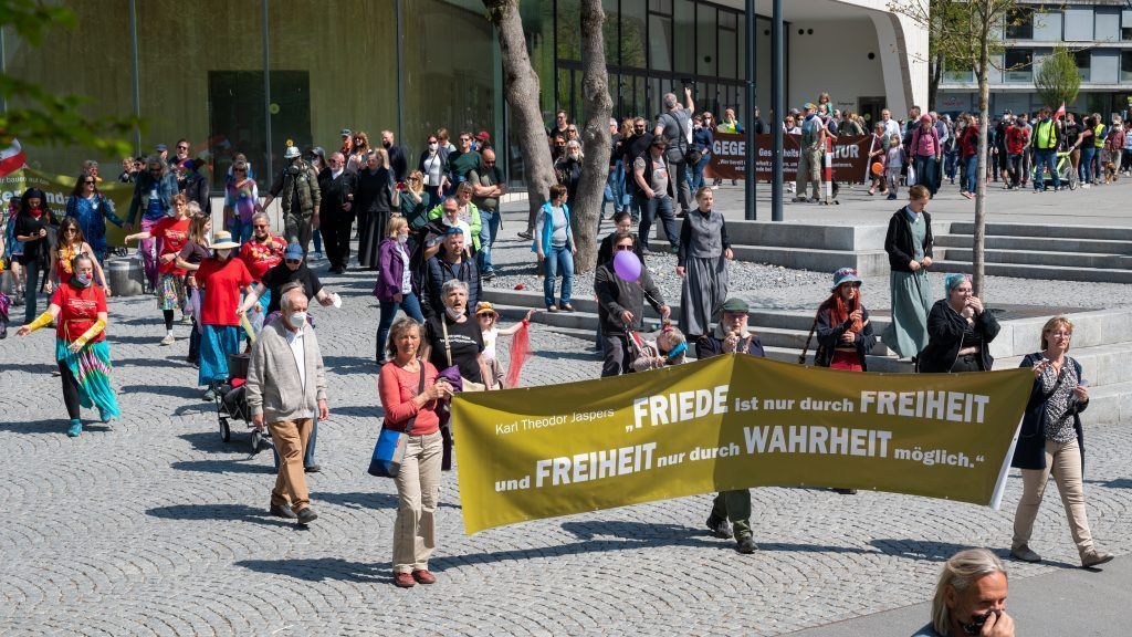 200 demonstrierten in Feldkirch