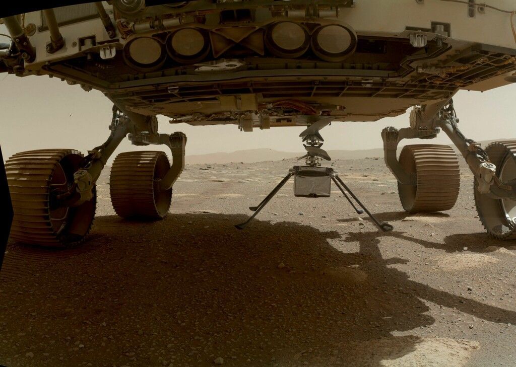 Erster Helikopter-Flug auf dem Mars steht bevor