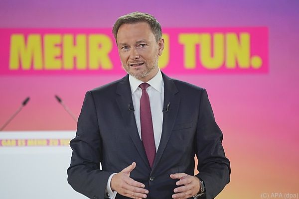 Lindner als deutscher FDP-Vorsitzender wiedergewählt
