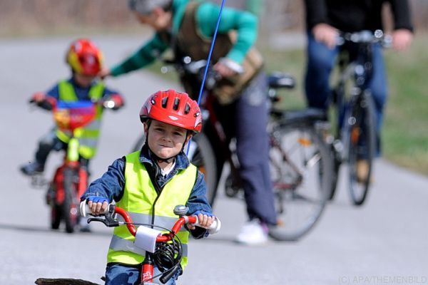 Erfolgsstory: Zehn Jahre Kinder-Radhelmpflicht in Österreich
