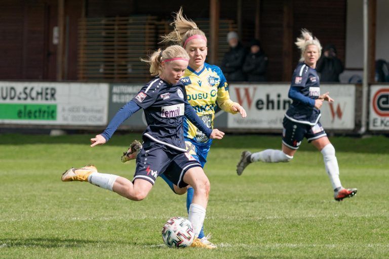Fußballerin Emilia Purtscher hat den Traum von einer Karriere in Deutschland
