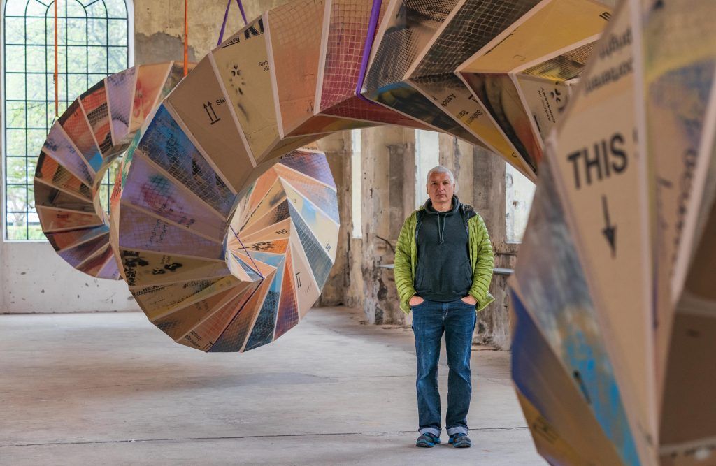Wie ein zeitgenössischer Künstler an die Vorarlberger Barockbaukunst erinnert