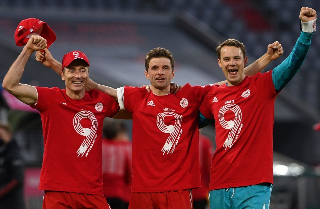 Bayern zelebrierte 31. Meistertitel mit 6:0 über Gladbach