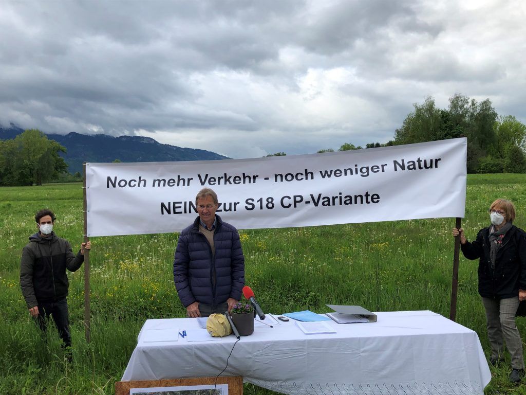 Ein Mann, eine Straße, ein Protest