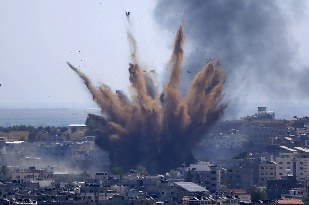 Mehr als 1.600 Raketen aus Gaza auf Israel abgefeuert