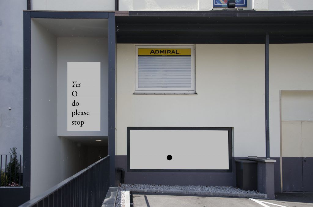 Schlusspunkt in der James-Joyce-Passage