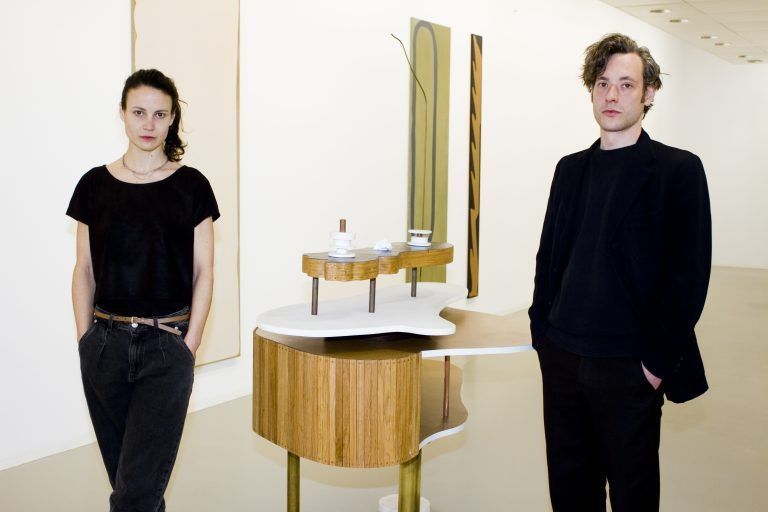 Melanie Ender und Sebastian Koch präsentierten ihre Werke im Dock20. Franc