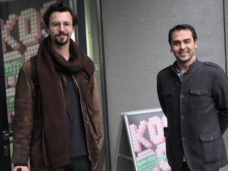Unter den Besuchern: Schauspieler Simon Alois Huber und Suat Ünald.