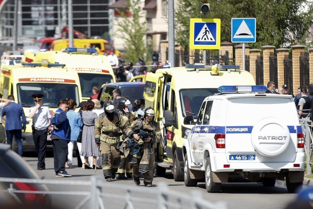 Mehrere Tote bei Schusswaffenangriff in Schule in Russland