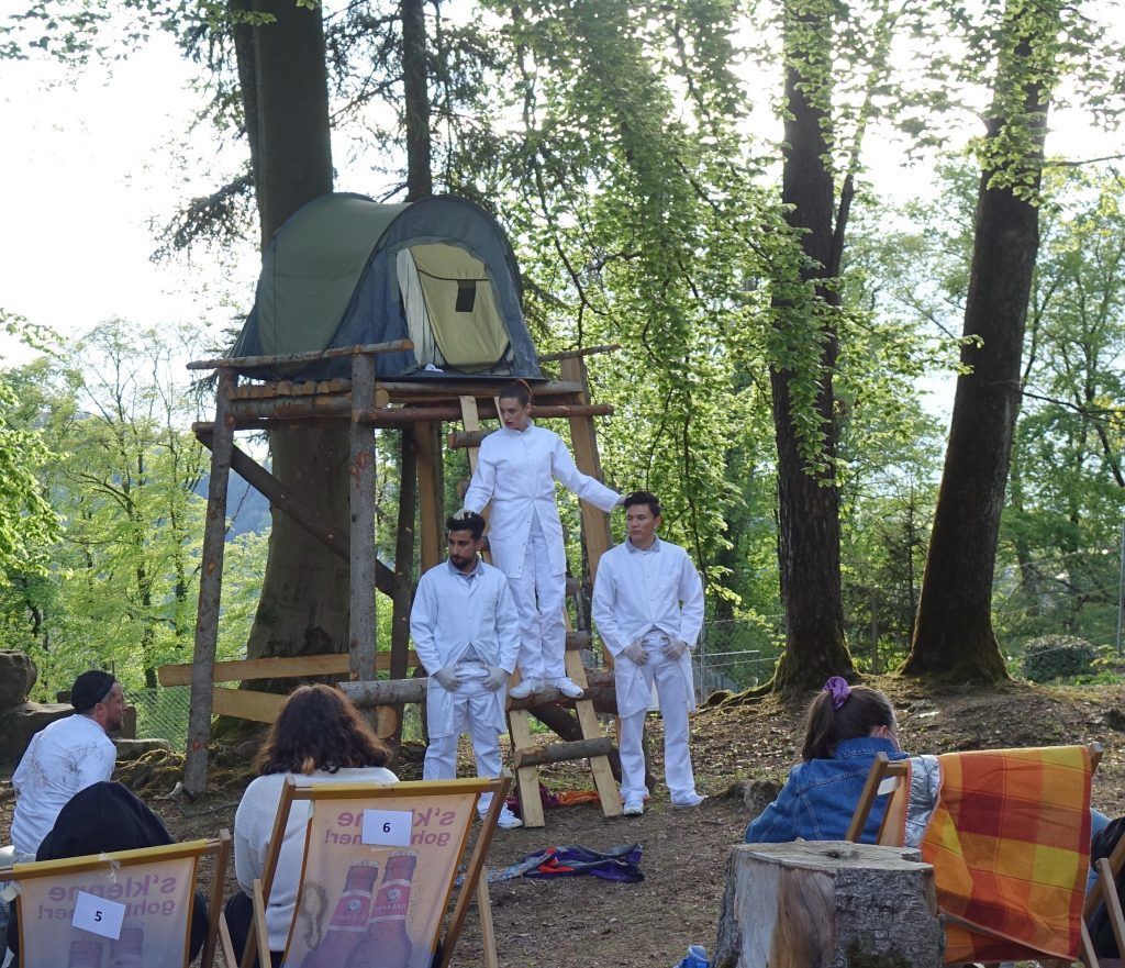 Feldkircher Wildpark erweist sich als tolle Theaterbühne. »D4