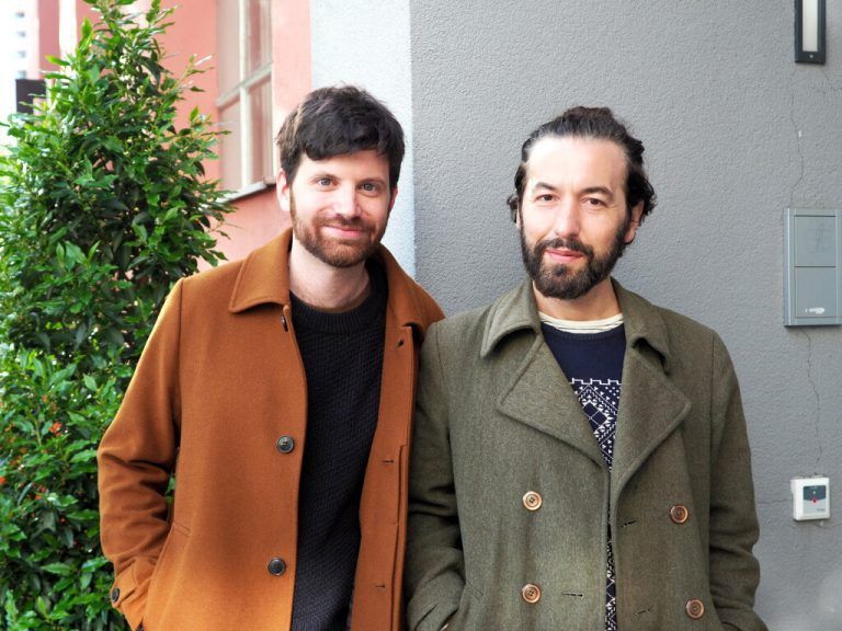 Autor Armin Wühle mit Partner Kadir Özdemir.