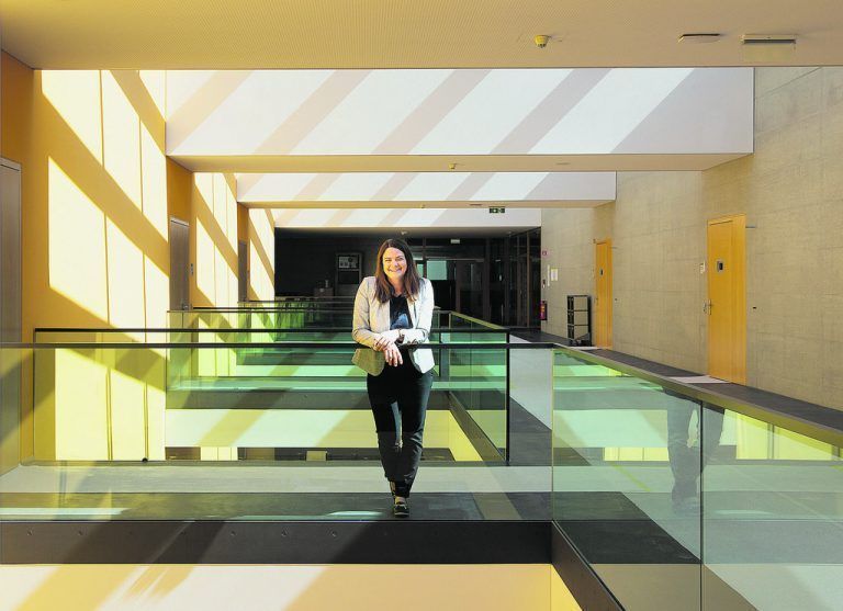 Carolin Maria Madlener: „Im Campus365 präsentieren wir in virtuellen Räumen unsere 24 Studienprogramme.“Lisa Riedmann