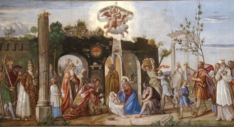 Das Deckengemälde in der Dornbirner Pfarrkirche St. Martin stammt von Johann Kaspar Rick. <span class="copyright">Diözese Feldkirch</span>