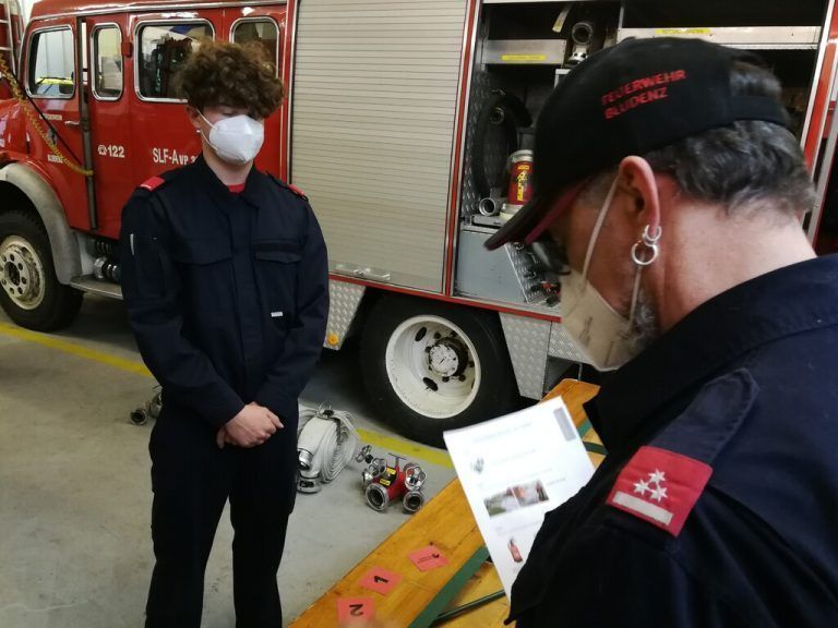 Der Bludenzer Feuerwehrnachwuchs hatte sich gut auf den diesjährigen Wissenstests vorbereitet und konnte diesen mit Bravour bestehen.