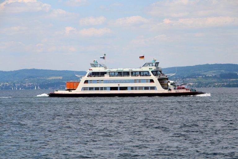 DIe „Fontainebleau“ ist noch auf dem Bodensee. im Einsatz.