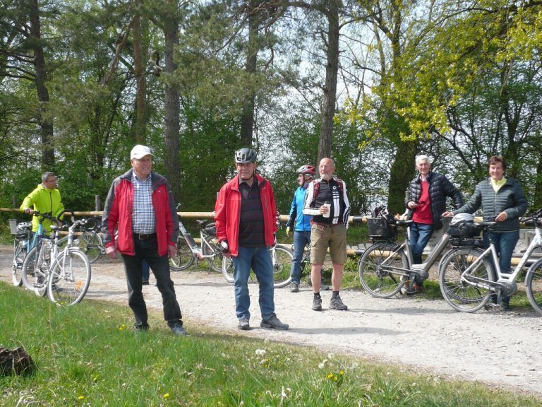 Die Höchster Senioren starteten eine Radtour durch das Rheindelta.Seniorenbund Höchst