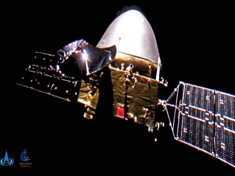 Die Sonde hat im Februar die Umlaufbahn des Mars erreicht. AP