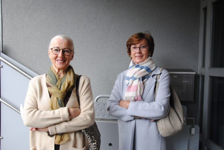 Ebenfalls mit dabei Roswitha Tscha-brun und Traudl Wagner.