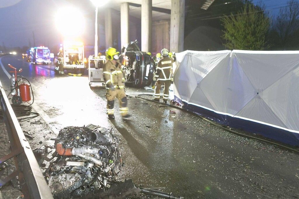 Vater und Sohn bei Unfall auf der Autobahn bei Koblach ums Leben gekommen. »A10