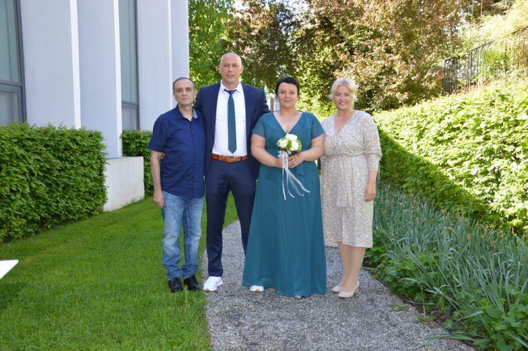 Visnja Mihajlovic und Dejan Dopaovic
