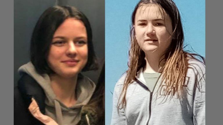 Seit einer Woche vermisst: Mia (14) aus Hohenems und ihre Freundin Sarah (12). »A10