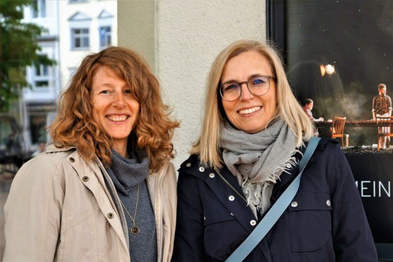 Friderike Rizzo und Katharina Schenkenbach.