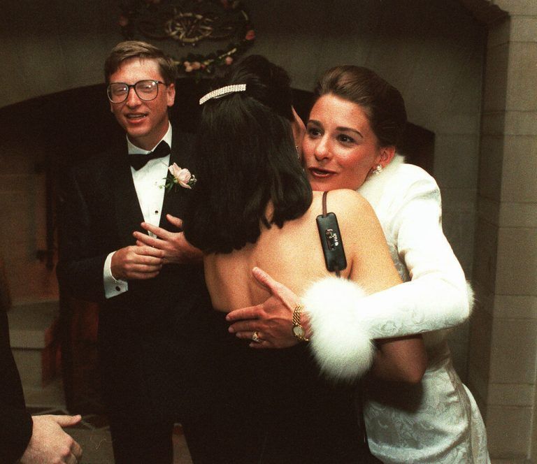 Im Jahr 1994 haben Bill Gates und Melinda geheiratet.