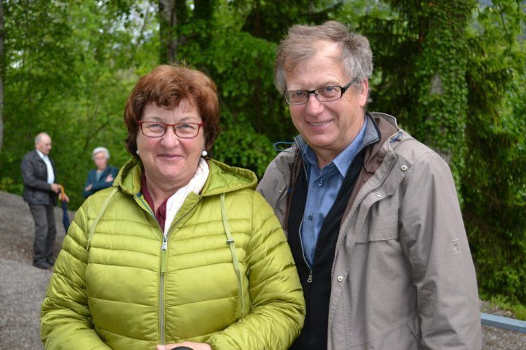 Irene und Franz Haid ließen sich die interessanten Ausführungen nicht entgehen.
