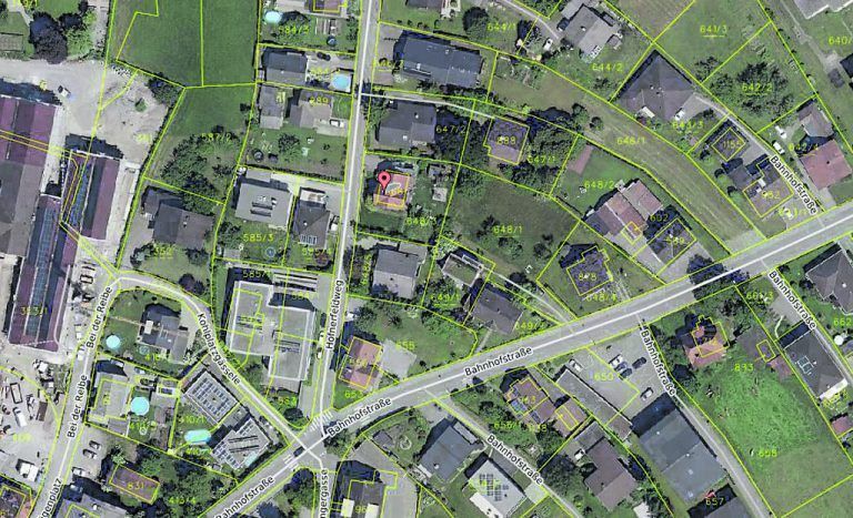 © Land Vorarlberg: data.vorarlberg.gv.at, BEv (DKM); maps4news