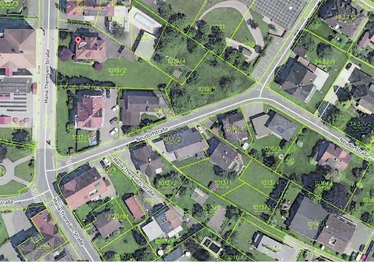 © Land Vorarlberg: data.vorarlberg.gv.at, BEv (DKM); maps4news