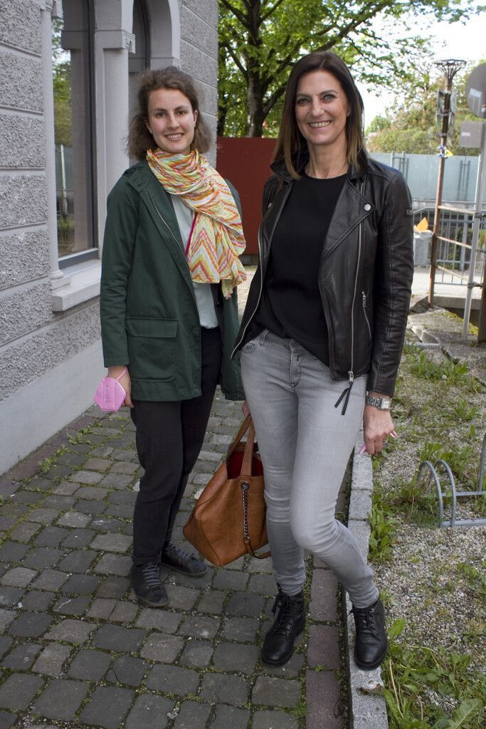 Magdalena Sohm (l.) und Anita Greber waren begeistert.