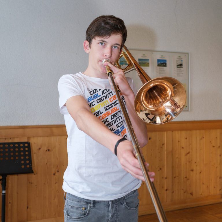 Marco trat in der Unterstufe zur Bronzeprüfung an.