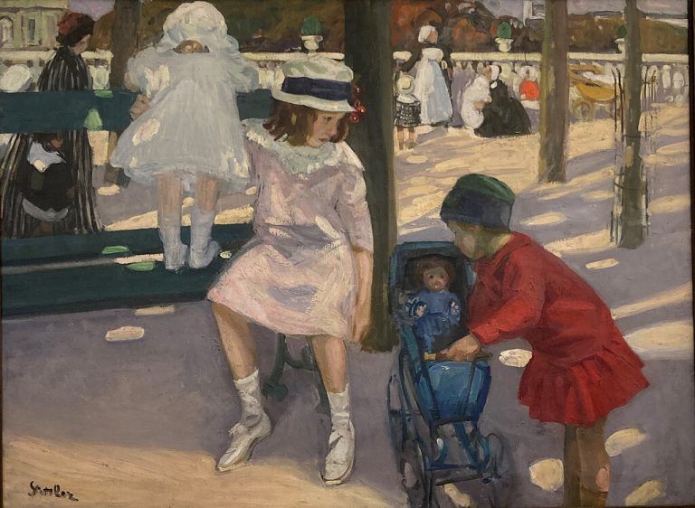Martha Stettler: Les petites mamans, um 1908.Christel Voith