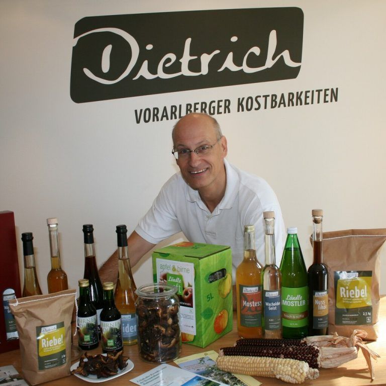 Mit Vorarlberger Köstlichkeiten verwirklichte sich Richard Dietrich einen Traum.