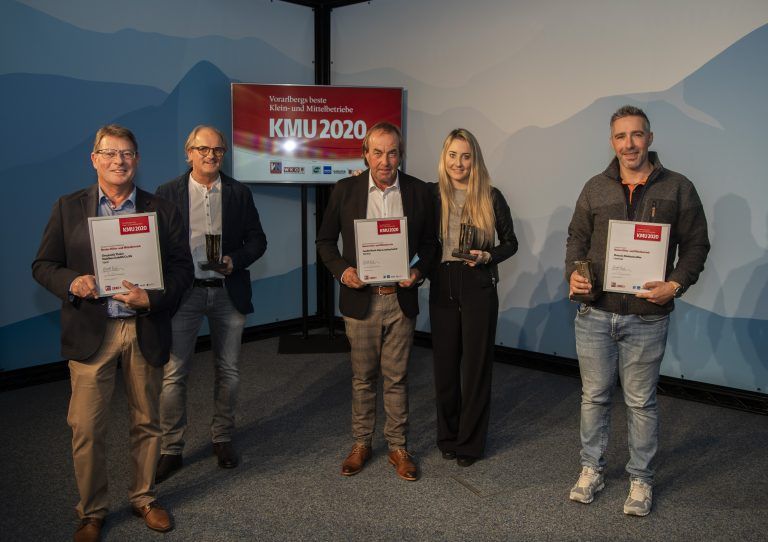 Im vergangenen Jahr ging die Preisverleihung digital über die Bühne. Die Gewinner der einzelnen Branchen konnten dennoch vor vielen Gästen geehrt werden. VN/RP