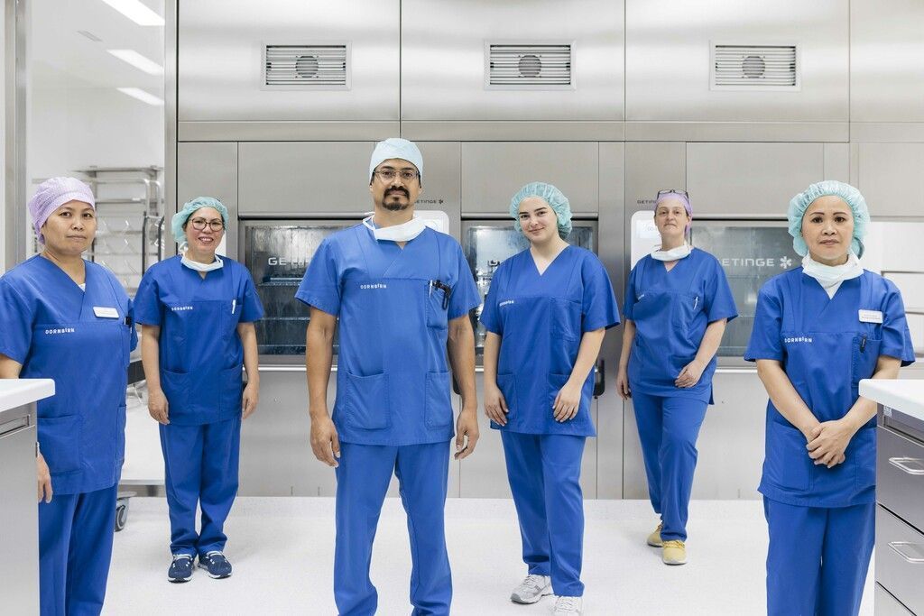 Hygiene-Einheit auf neuestem Stand