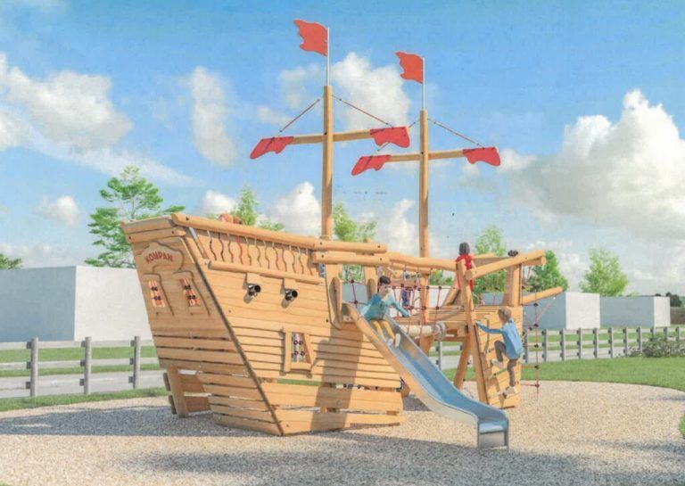 So könnte das neue Kletterschiff aussehen. <span class="copyright">Gemeinde</span>