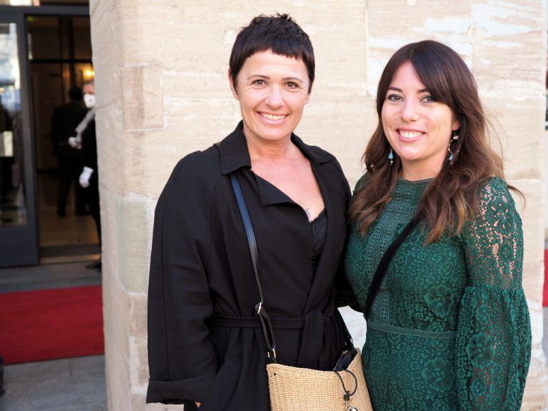 Susanne Füssinger und Flora Plank waren ebenfalls bei der Premiere.