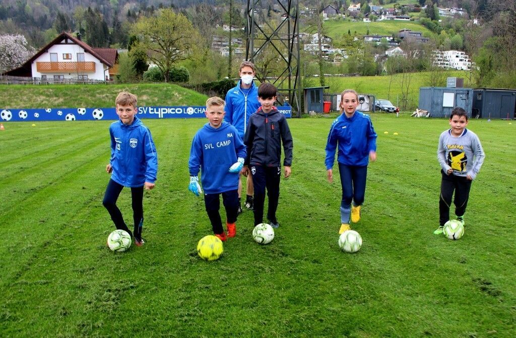 Der Nachwuchs des SV typico Lochau freut sich über den „Fußball-Restart“