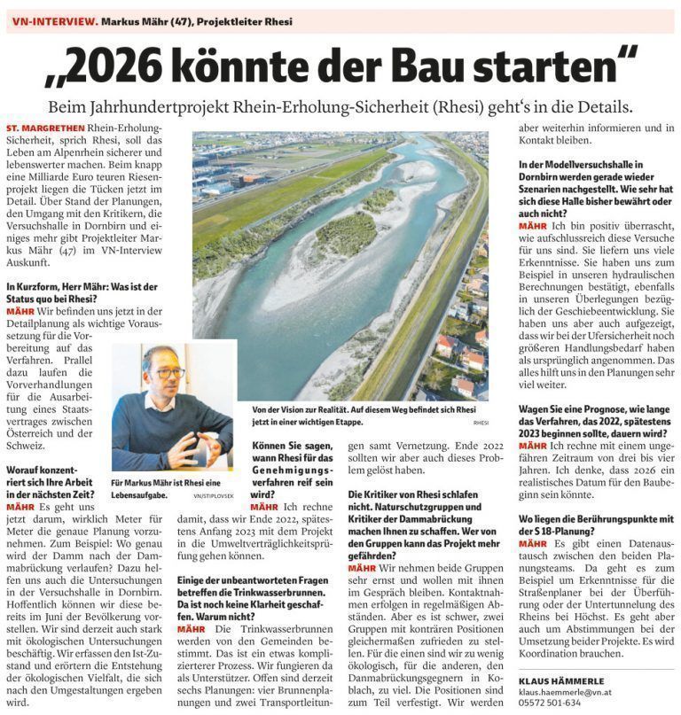 VN-Bericht vom 10. Mai 2021.