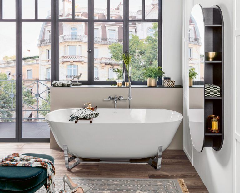 Wer sein Bad clever plant, der findet auf jeden Fall die richtige Badewanne. epr/Villeroy & Boch