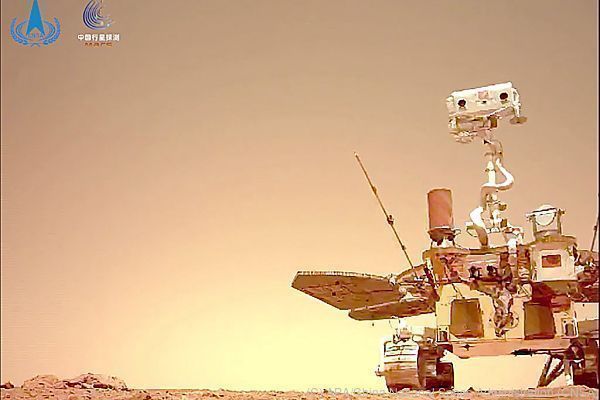 China zeigt neue Bilder seiner Marssonde &#8220;Tianwen-1&#8221;
